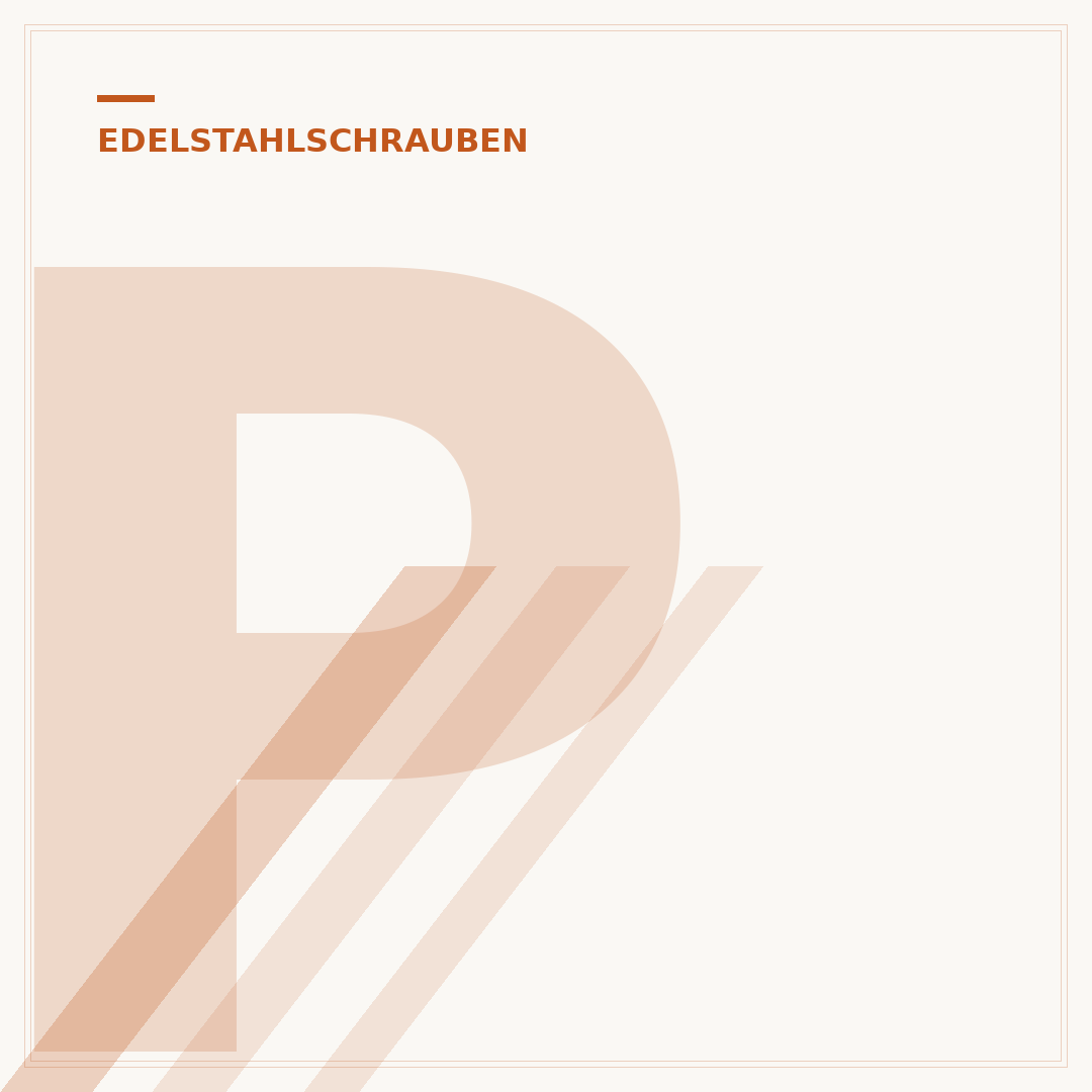 Passende Festigkeitsklasse für Edelstahlschrauben