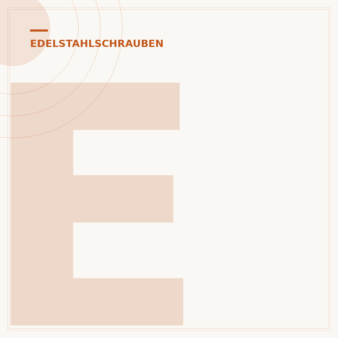 Edelstahlschrauben für Holz: Auswahl, Anwendung & Vorteile