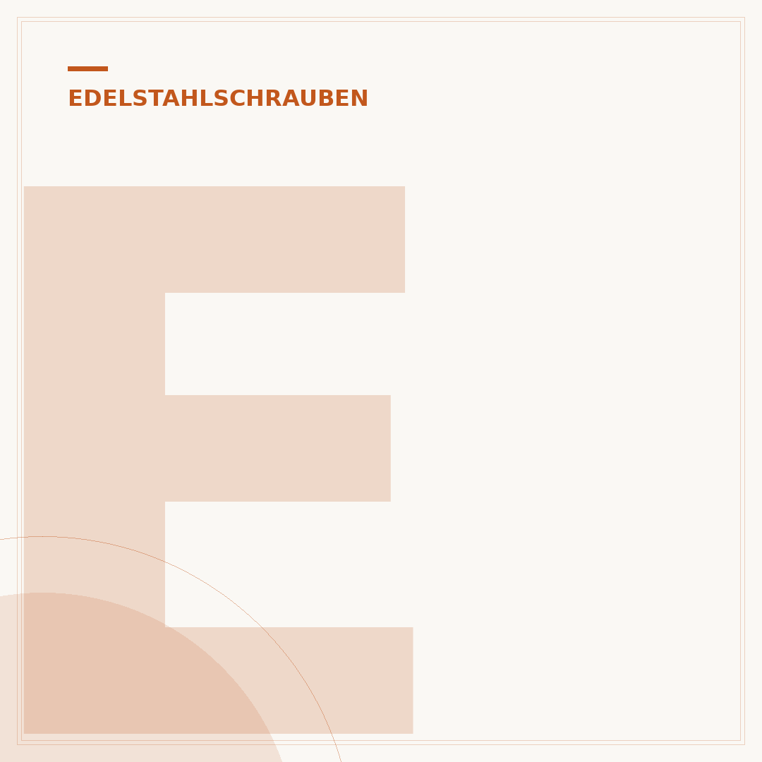 Edelstahlschrauben für Trapezbleche
