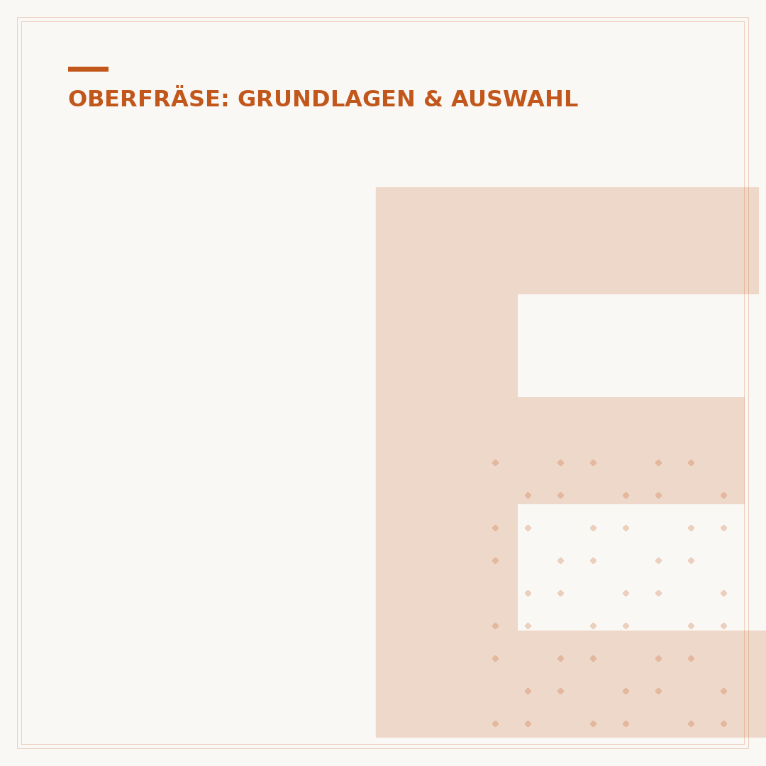 Einhand-Oberfräse: Präzision und Komfort neu definiert