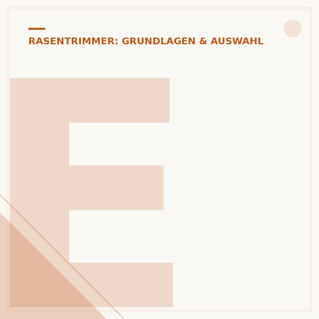Einhell GE CT 18 Li: Rasentrimmer im Detail analysiert