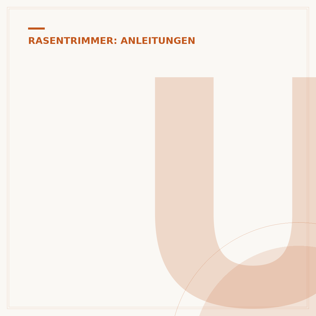 Unkrautbürste für Einhell Rasentrimmer montieren