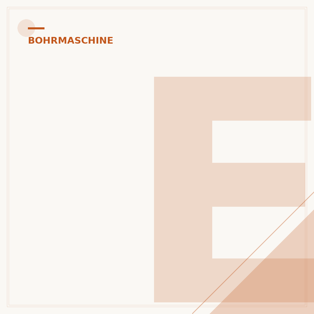 Elektrische Bohrmaschine