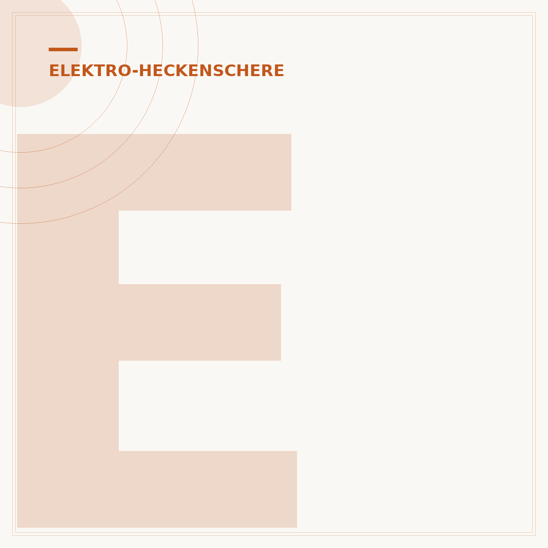 Elektro-Heckenschere