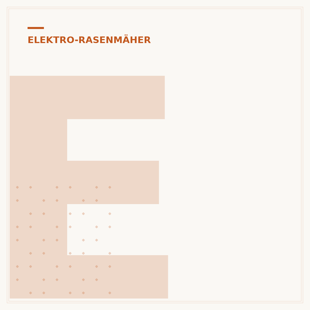 Elektro Rasenmäher 50 cm Schnittbreite: Leistung & Effizienz