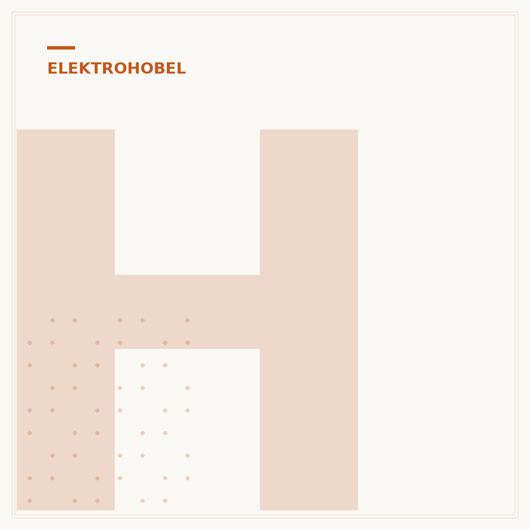 Hobelmesser des Elektrohobels sitzt fest