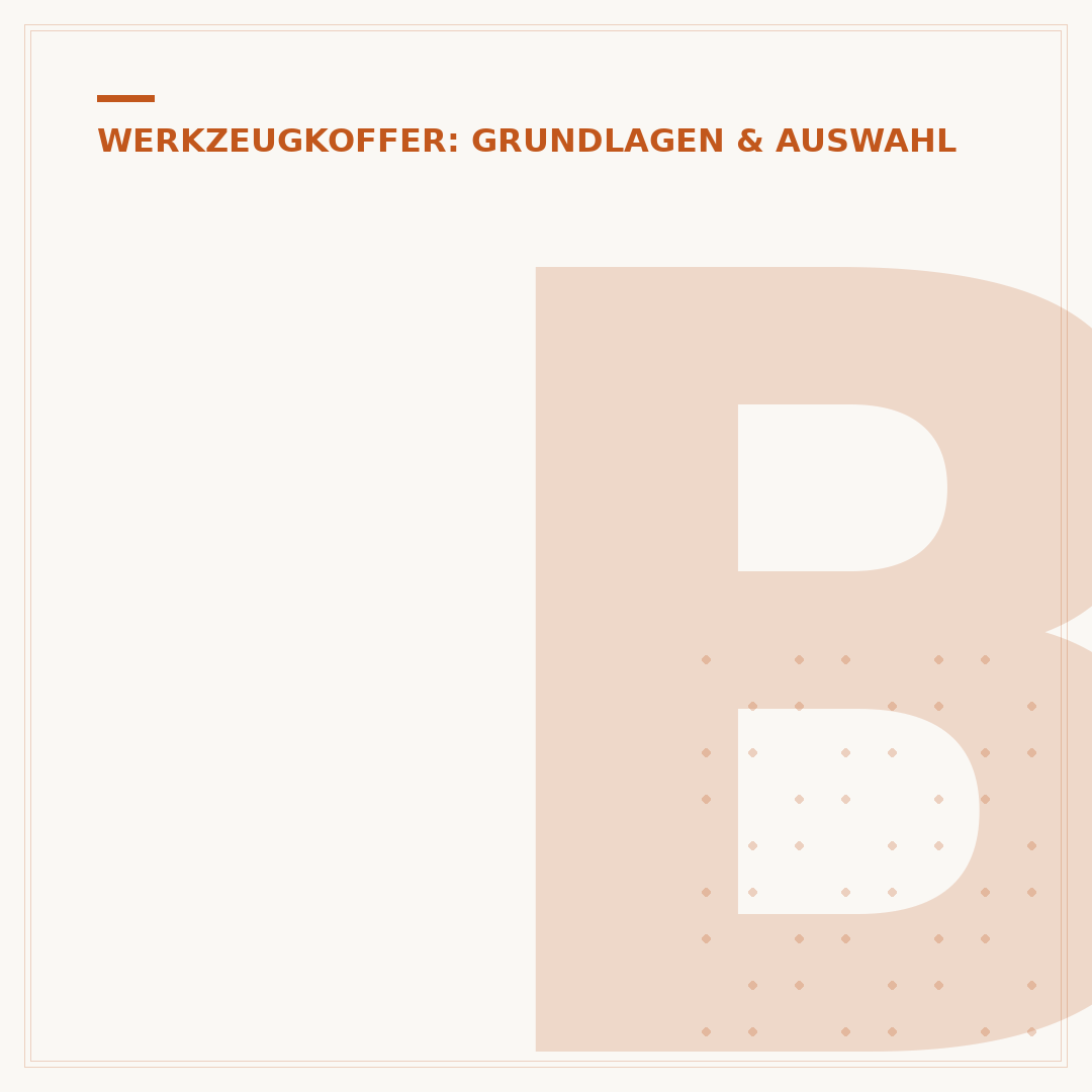 Bestückter Elektronik-Werkzeugkoffer