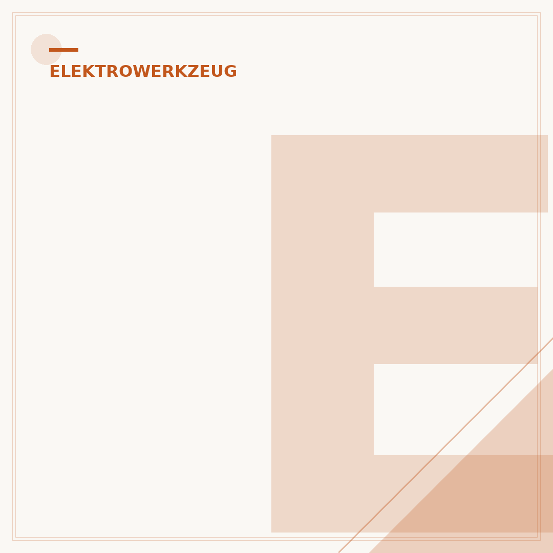 Elektrowerkzeug verliert Leistung