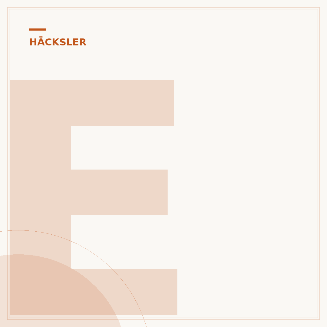 Ersatzmesser Häcksler: Auswahl, Pflege und Austausch