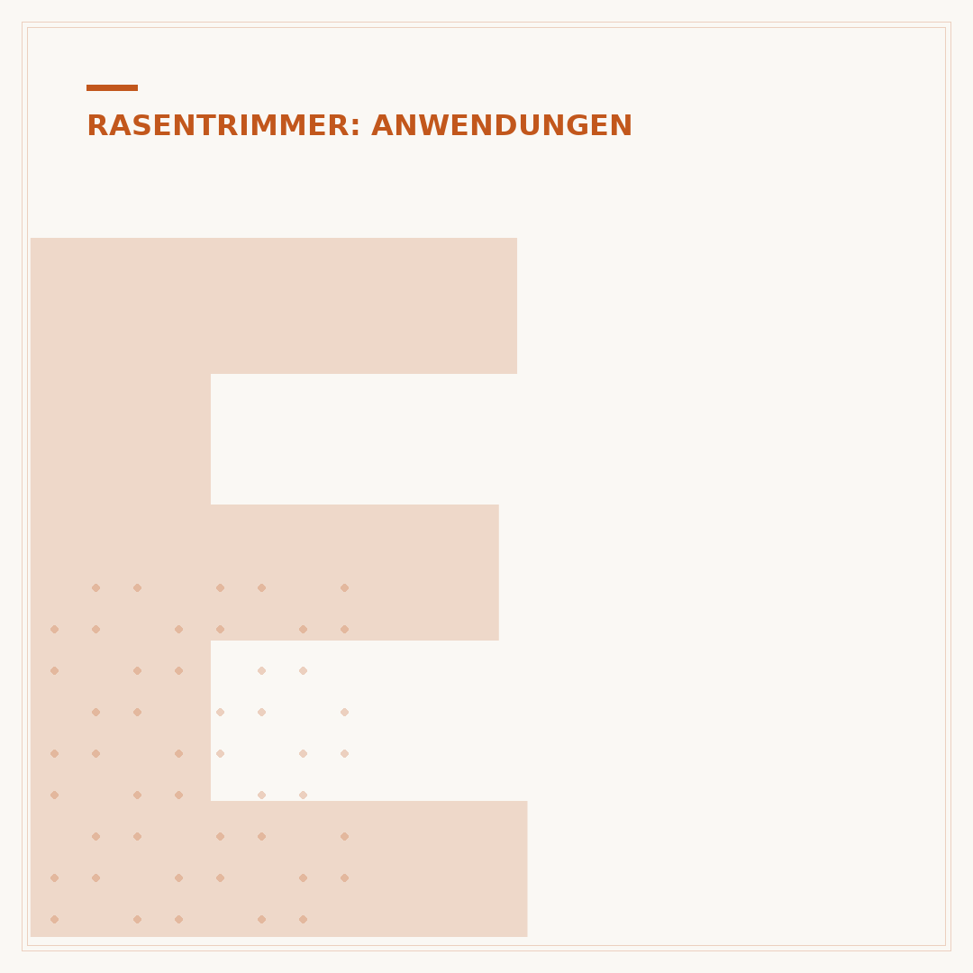 Ersatzteil für Rasentrimmer