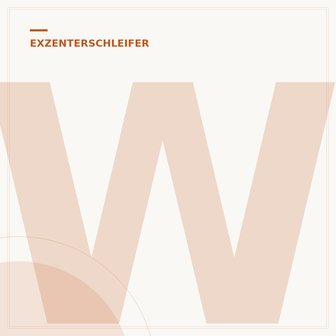 Wirtschaftliche Reparatur des Exzenterschleifer-Lagers