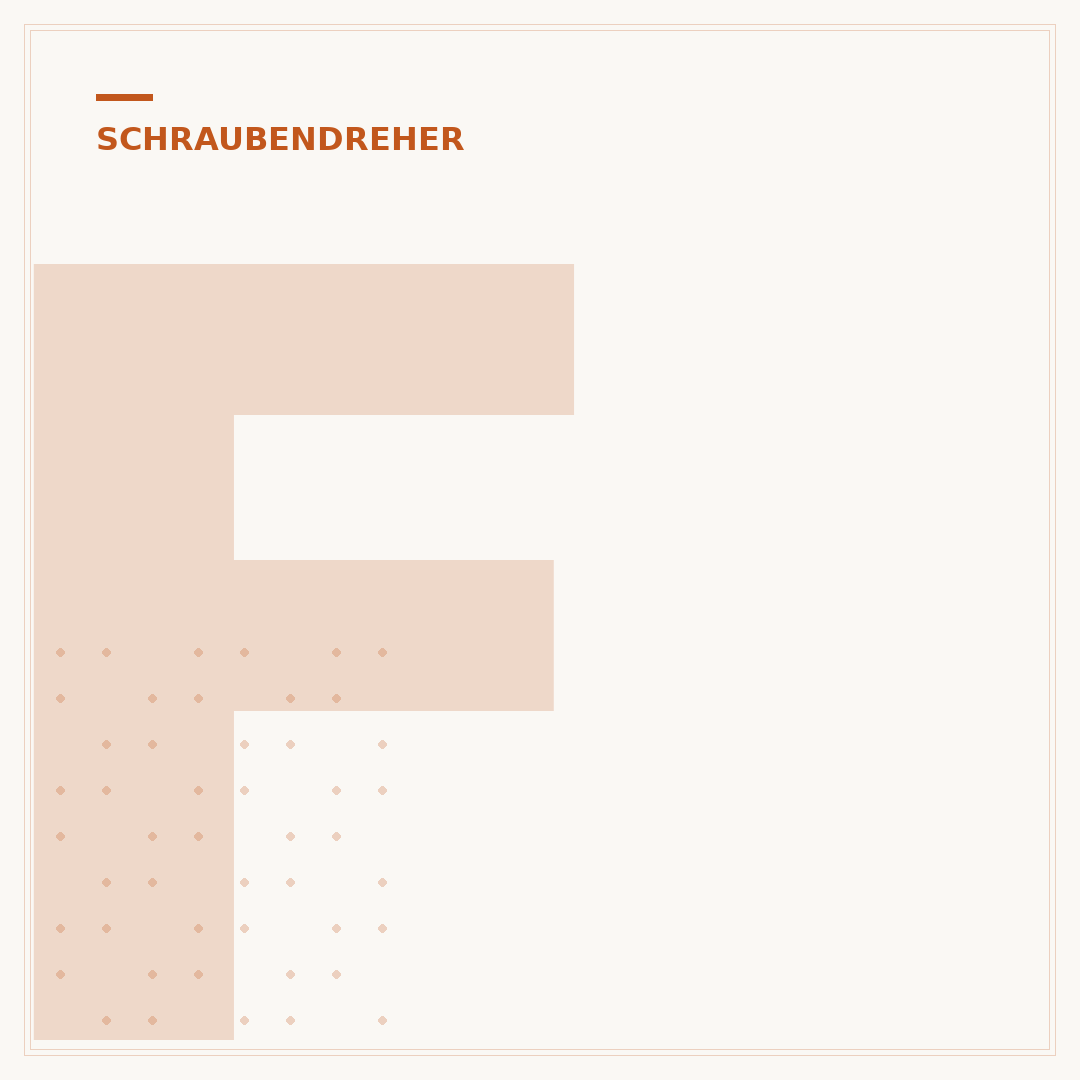 Feinmechaniker Schraubendreher: Auswahl und Anwendung