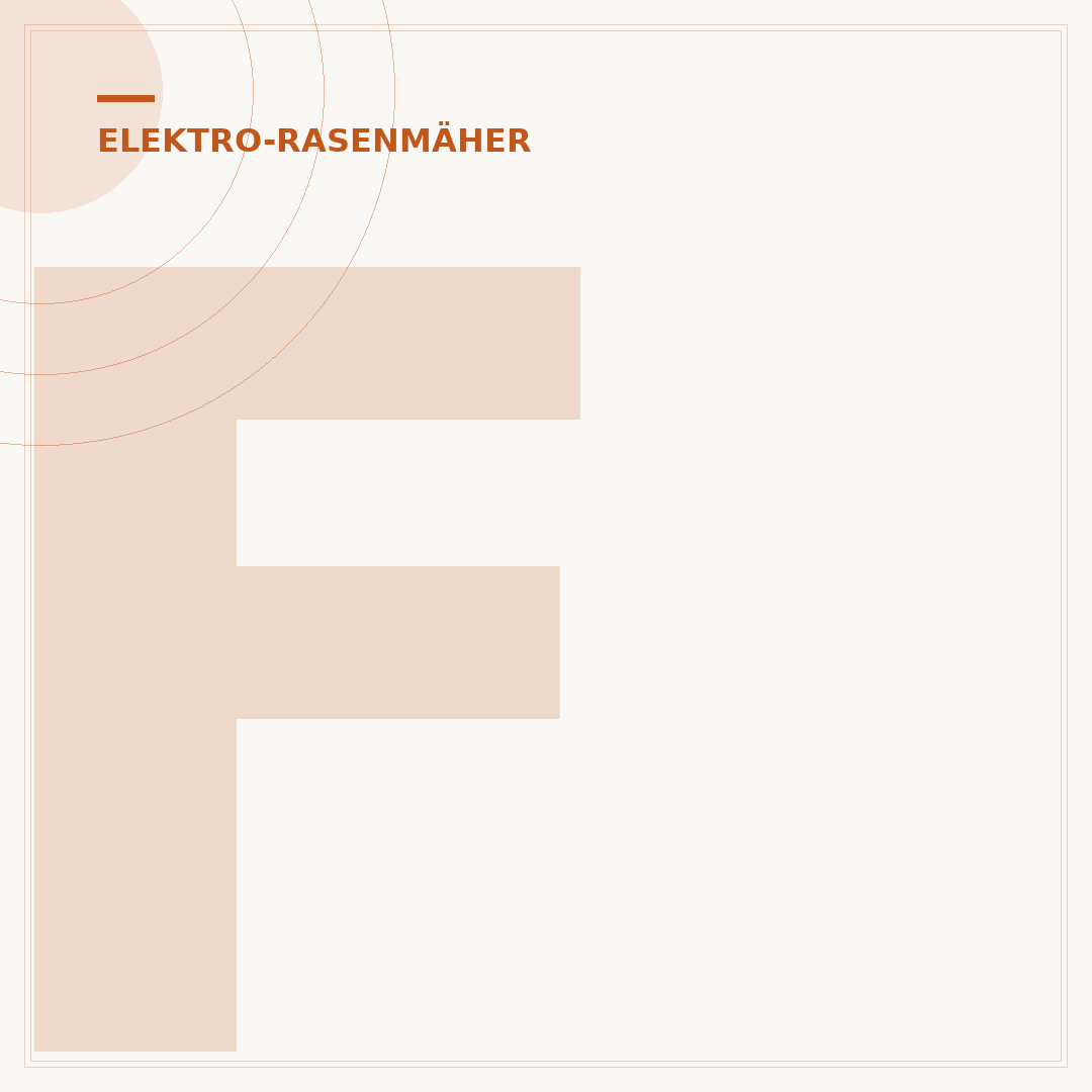 Ferrex Elektro-Rasenmäher