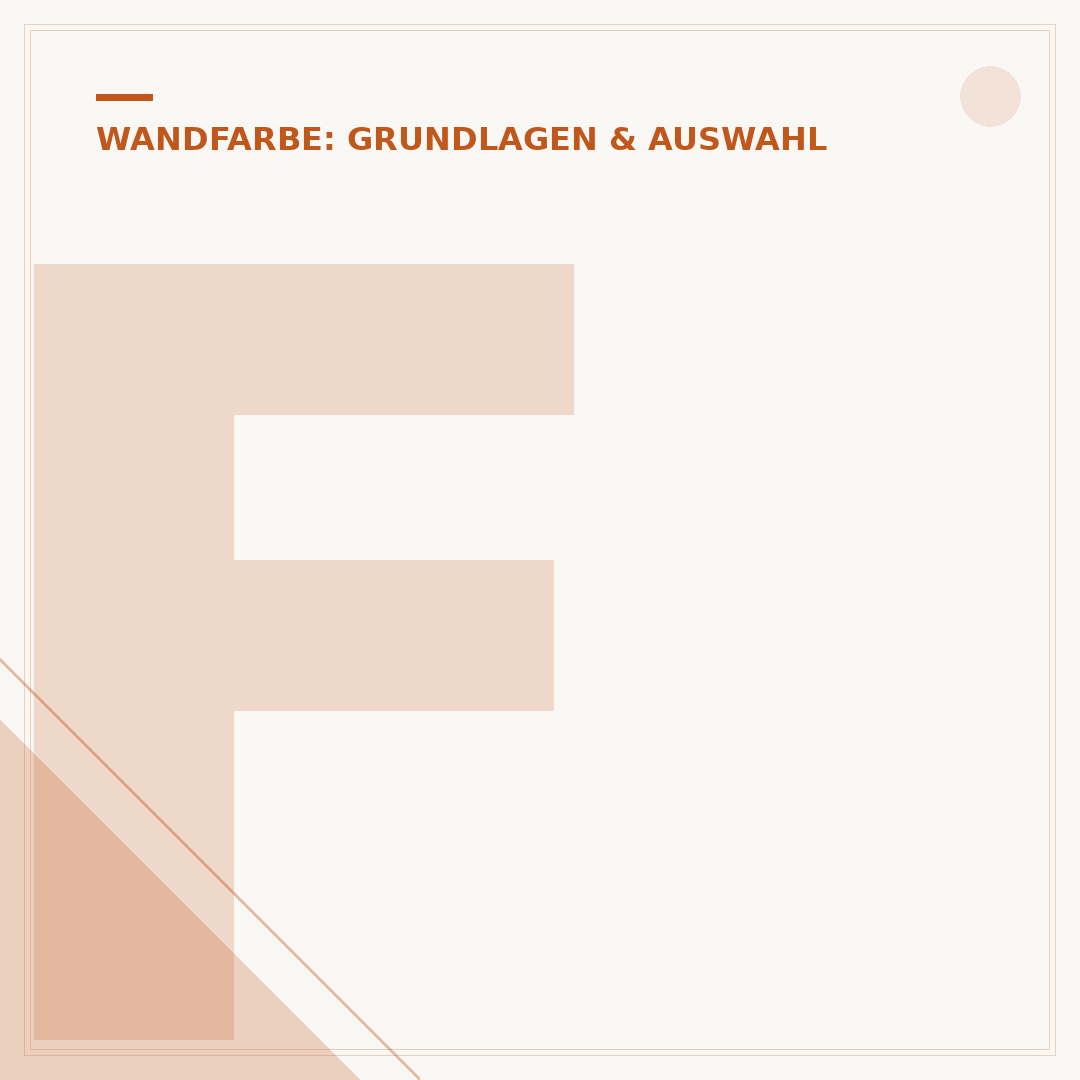 Feste Wandfarbe: Langlebigkeit und Stil für Ihr Zuhause