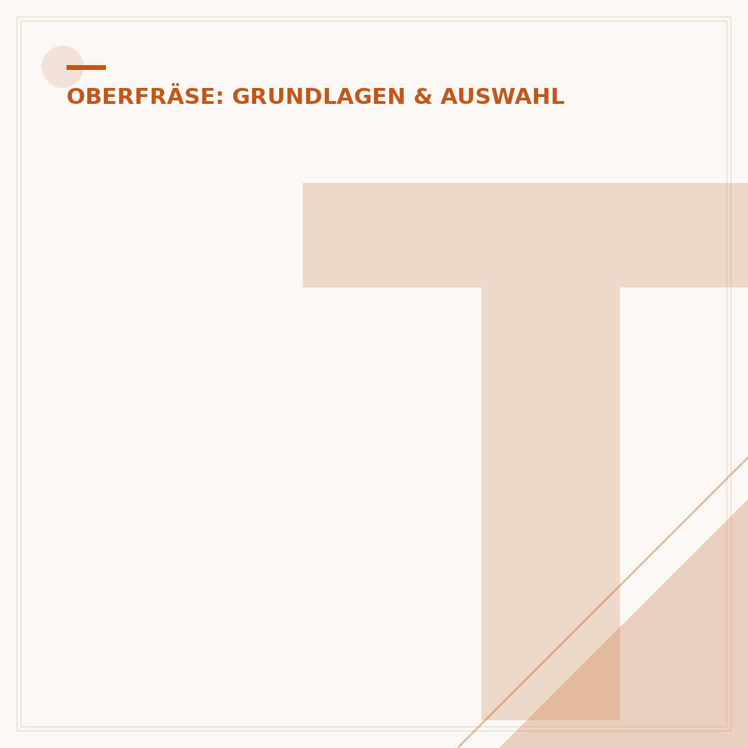 Tischeinbau der Festool Oberfräse