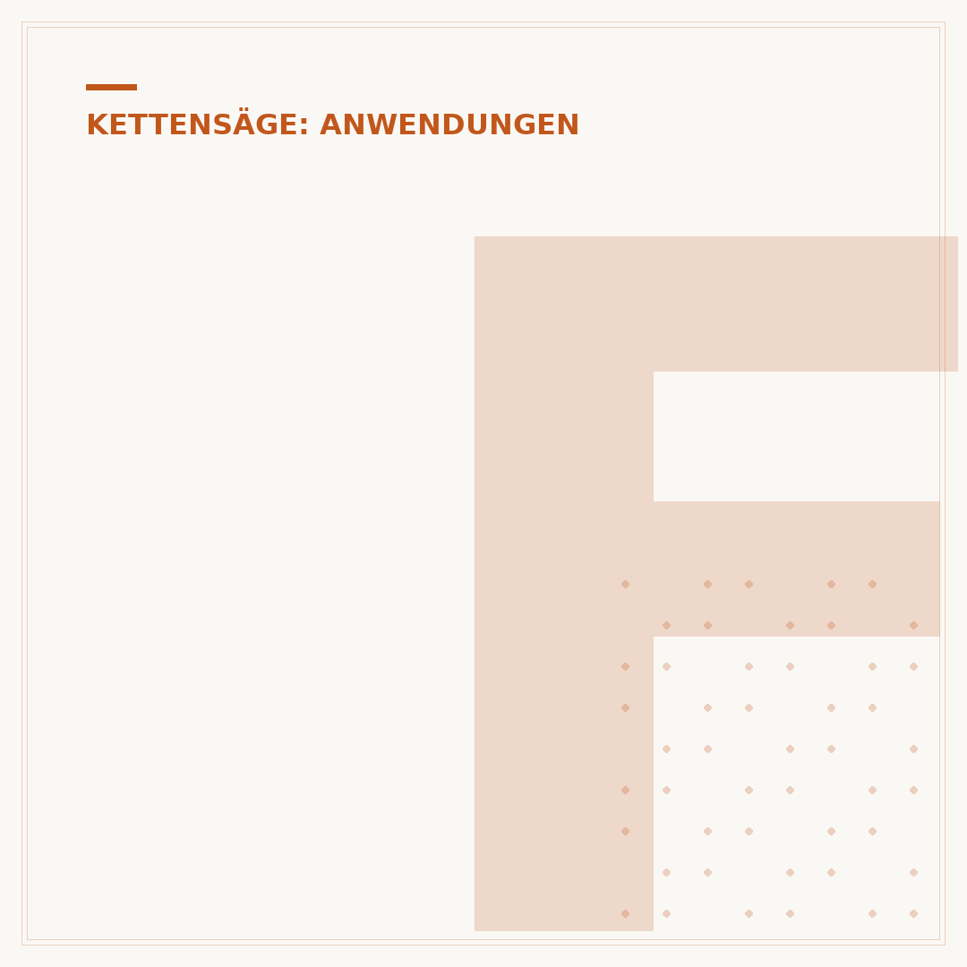 Fettpresse für Kettensägen