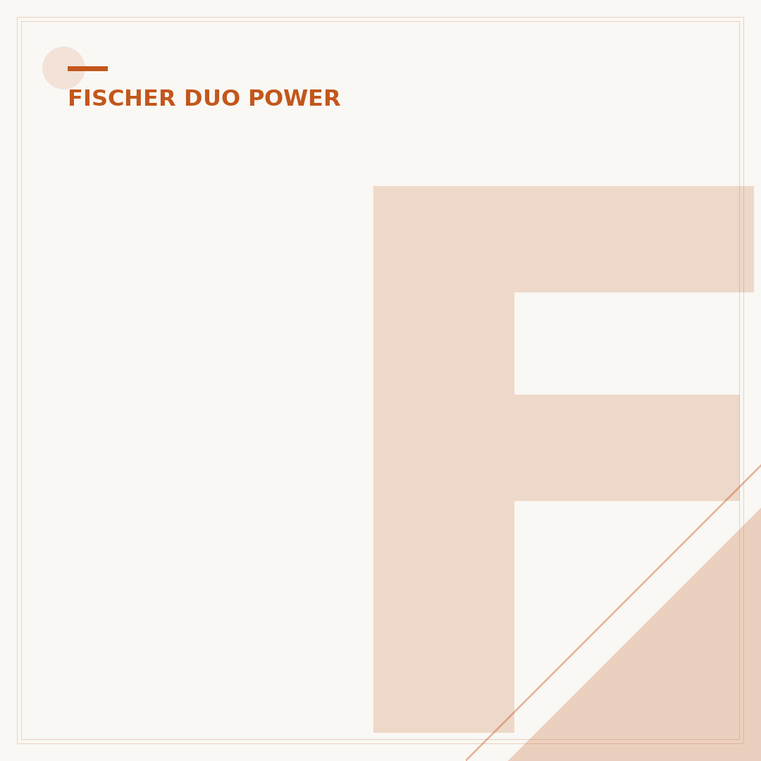 Fischer Duopower Dübel 6x30