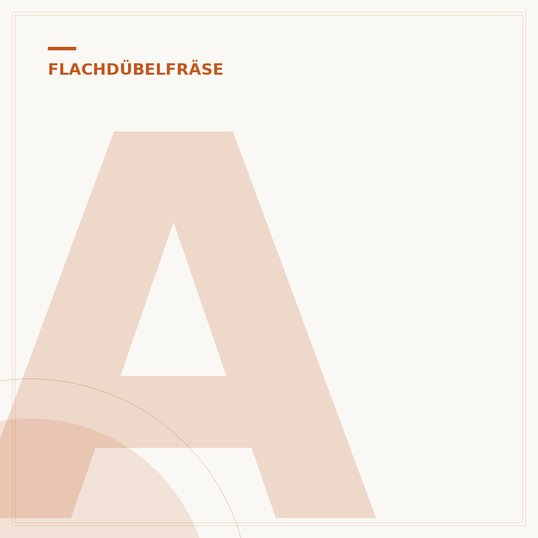 Anschlag der Flachdübelfräse ausrichten