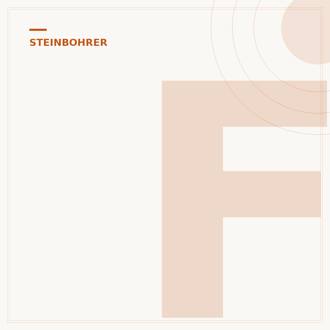 Fliesen mit Steinbohrer bohren