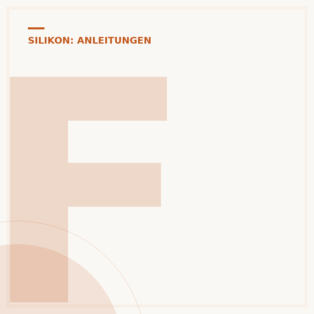 Fliesen mit Silikon kleben