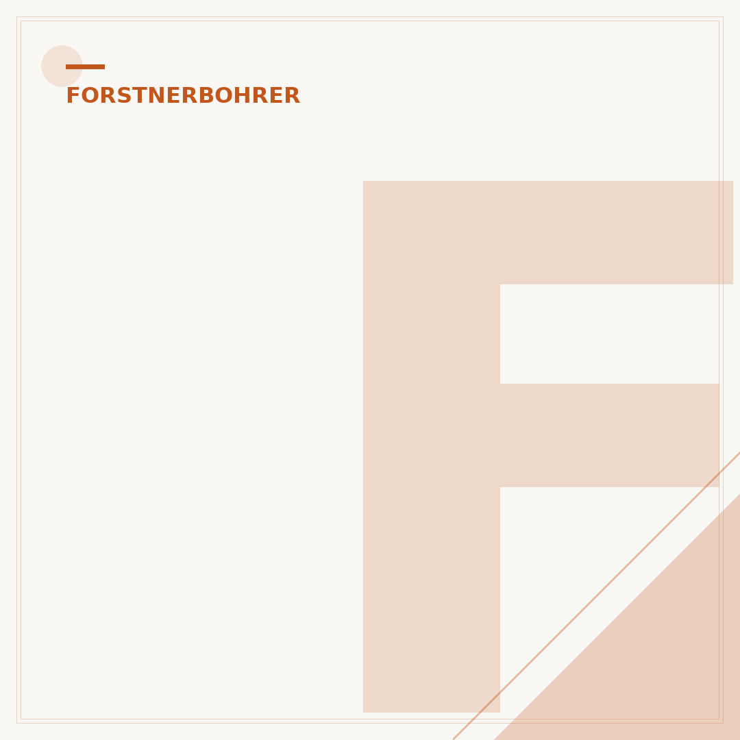 Forstnerbohrer-Verlängerung
