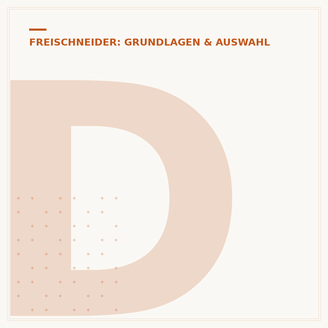 Dreizackmesser des Freischneiders für Gestrüpp