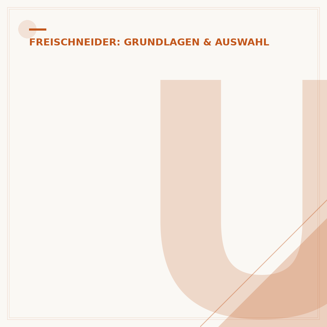 Unwucht am Dreizackmesser des Freischneiders