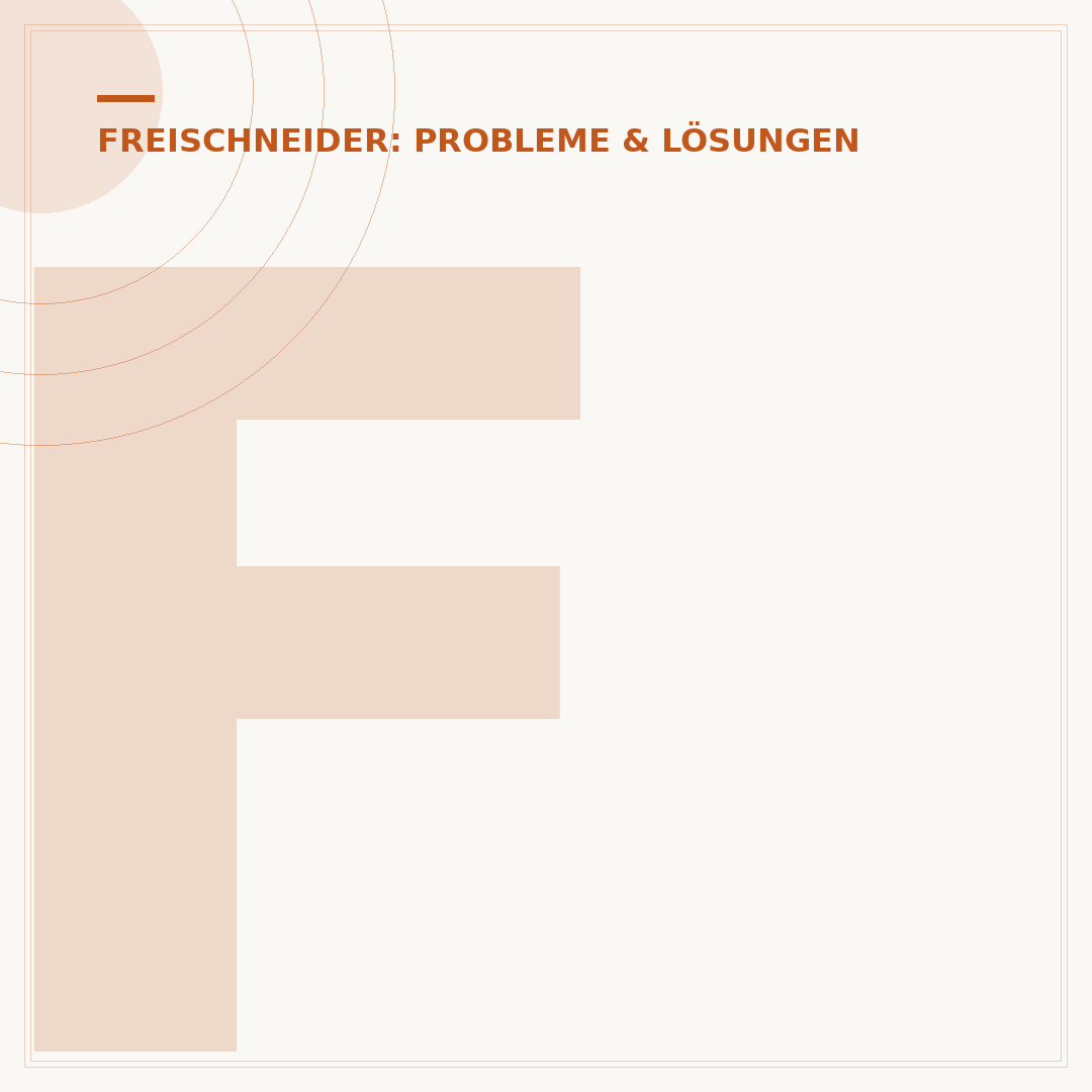 Fadenkopf-Spule des Freischneiders blockiert