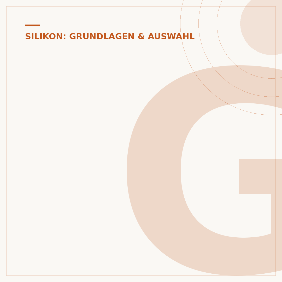 Graues Silikon für Fugen