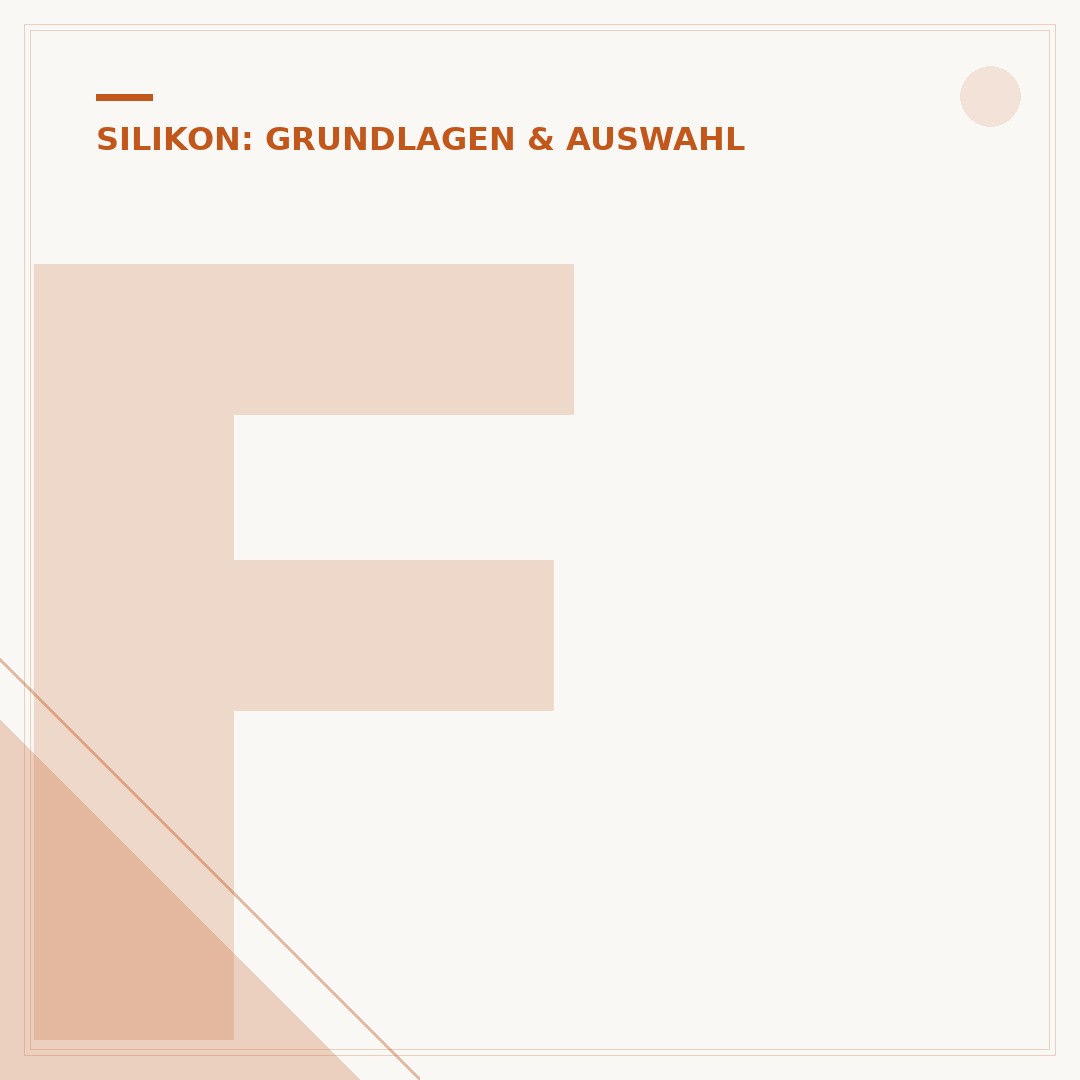 Fußleisten aus Silikon: Eigenschaften, Vorteile & Nachteile