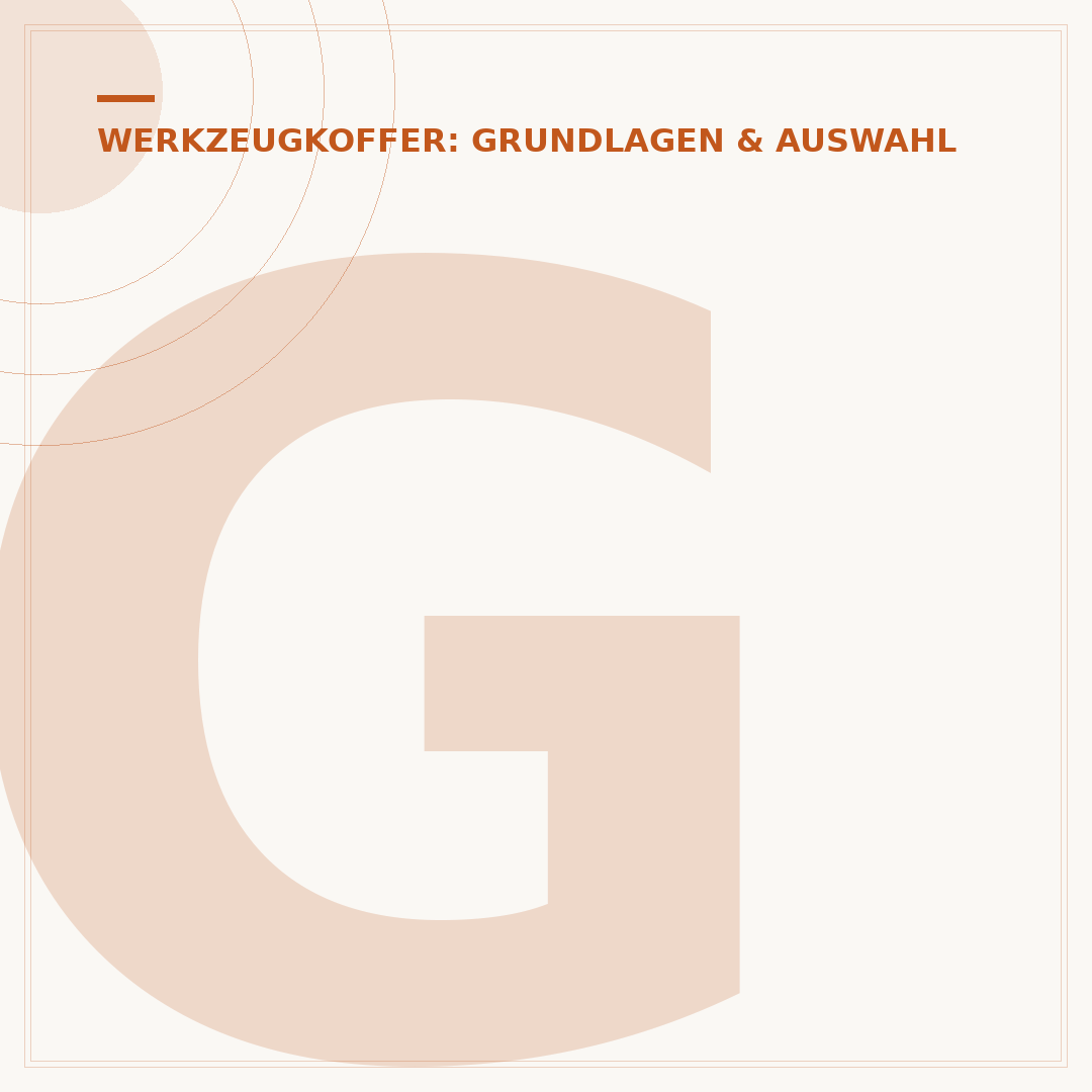 Garant Werkzeugkoffer: Qualität für Profis und Heimwerker