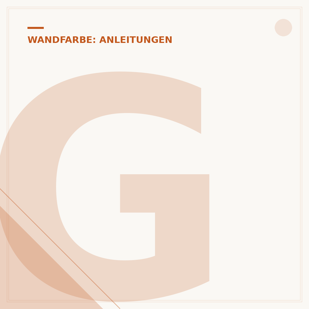 Gespachtelte Wand Streichen: Vorbereitung & Techniken