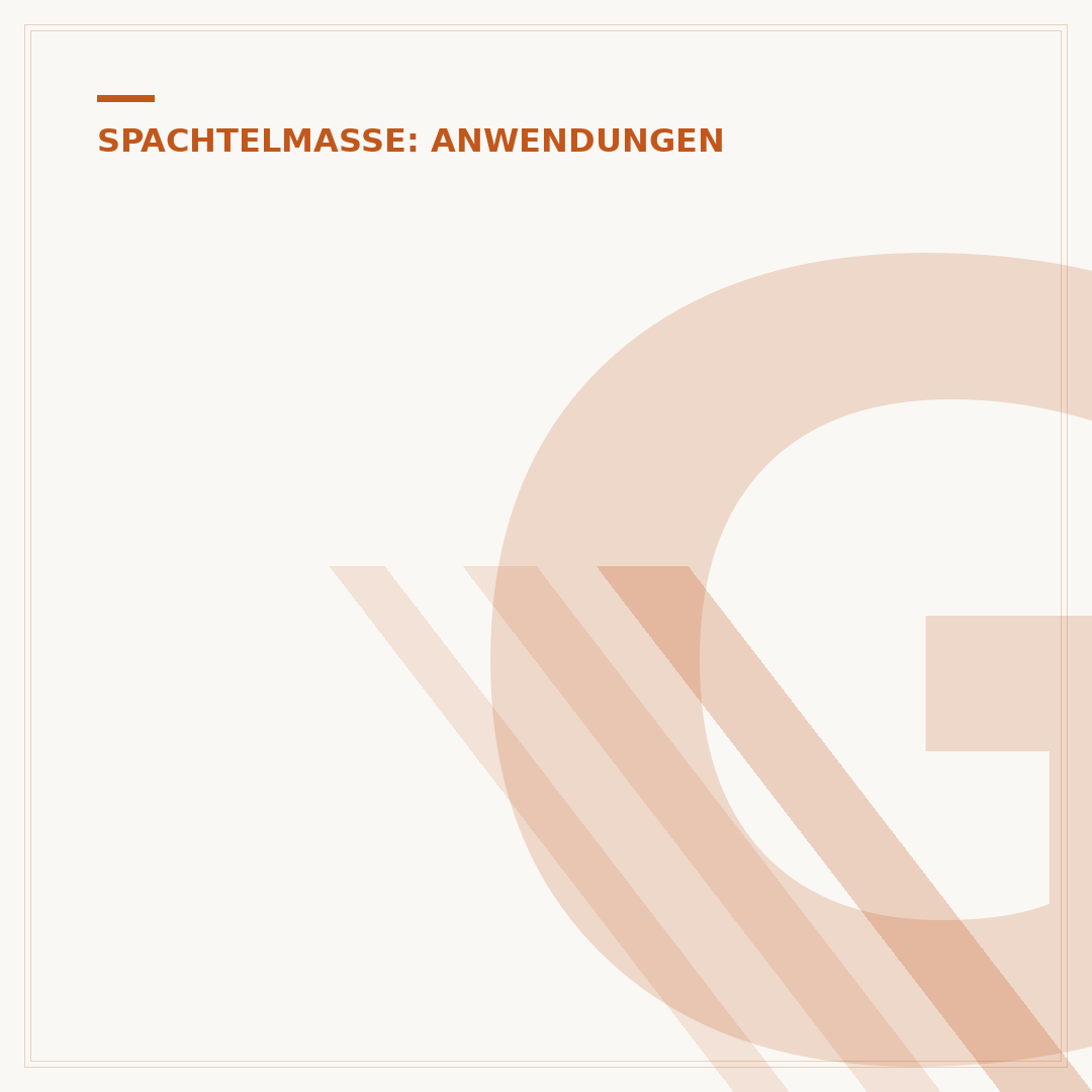 Gipskarton-Spachtelmasse