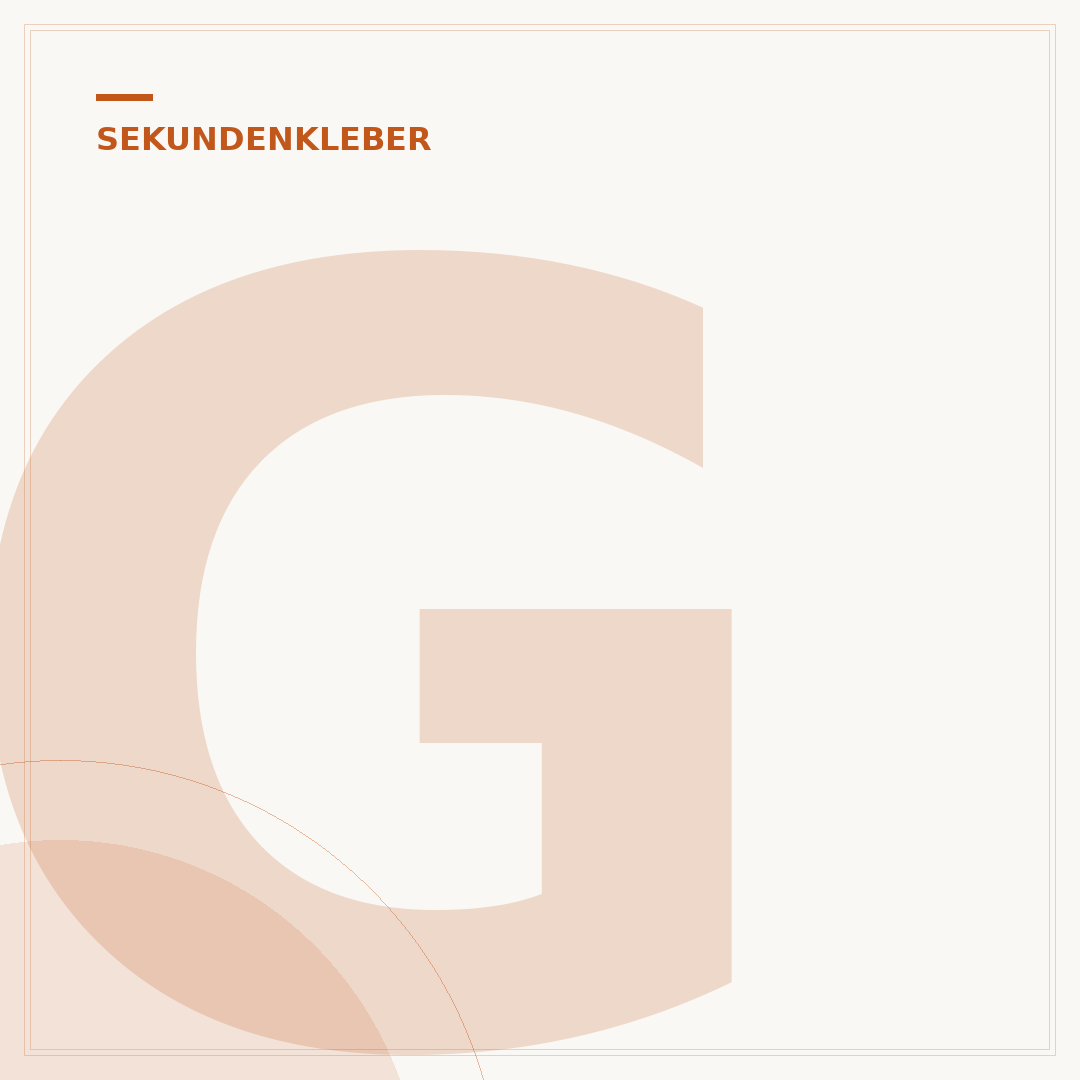 Granulat-Sekundenkleber