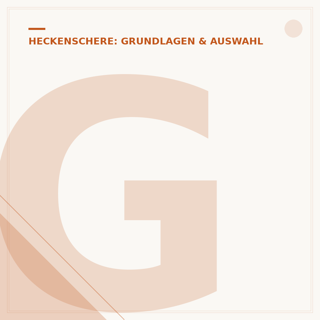 Gras und Heckenschere: Auswahl & Vergleich für Gartenpflege