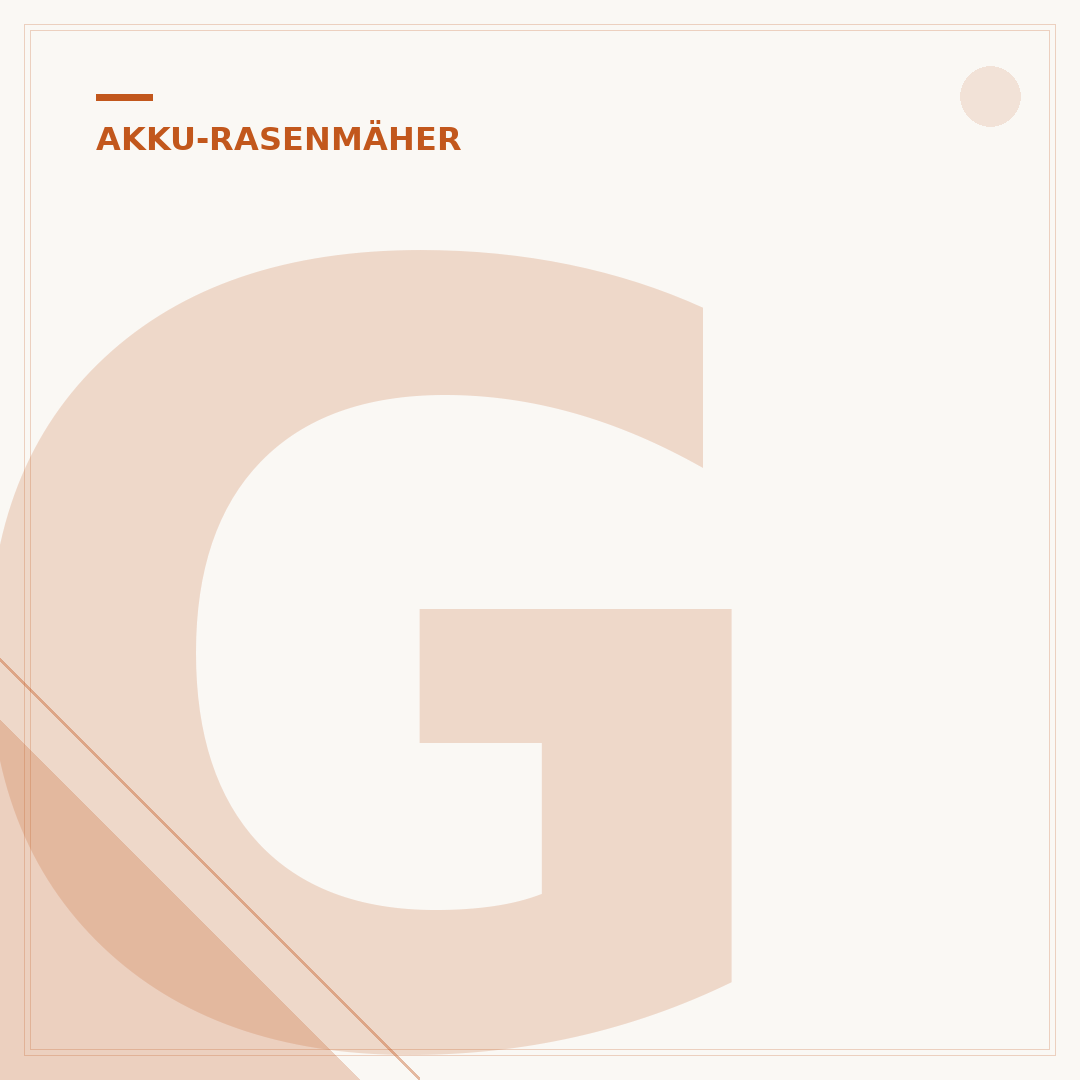 Guter Akku Rasenmäher: Top-Modelle und Auswahlkriterien
