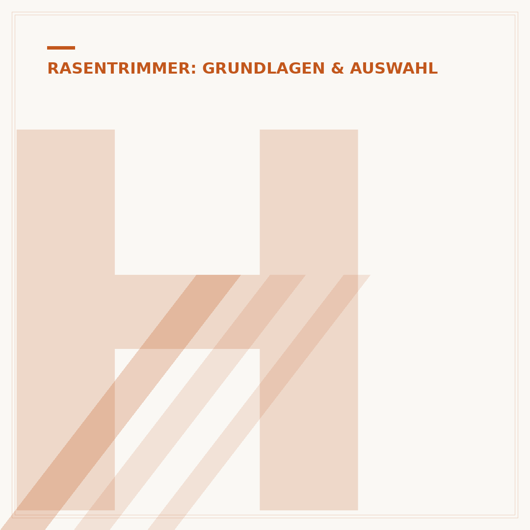Hagebaumarkt Rasentrimmer: Auswahl und Kaufberatung