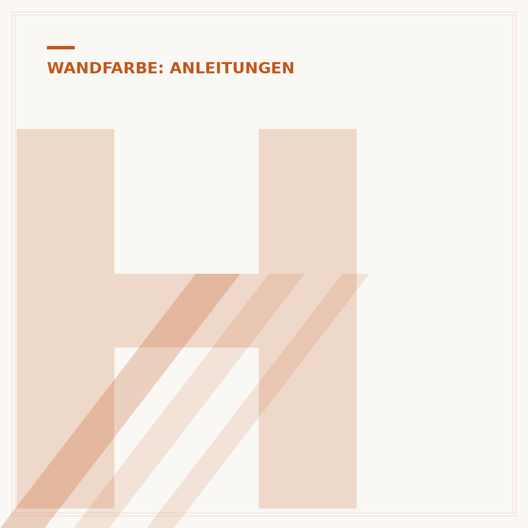 Halbe Wand streichen: Design & praktische Umsetzung
