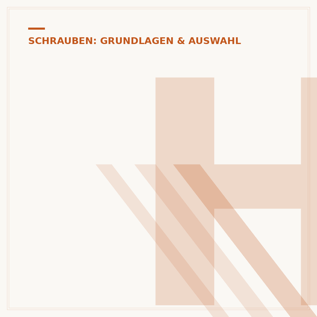Halbrundkopf Schrauben: Einsatz und Auswahl für Heimwerker