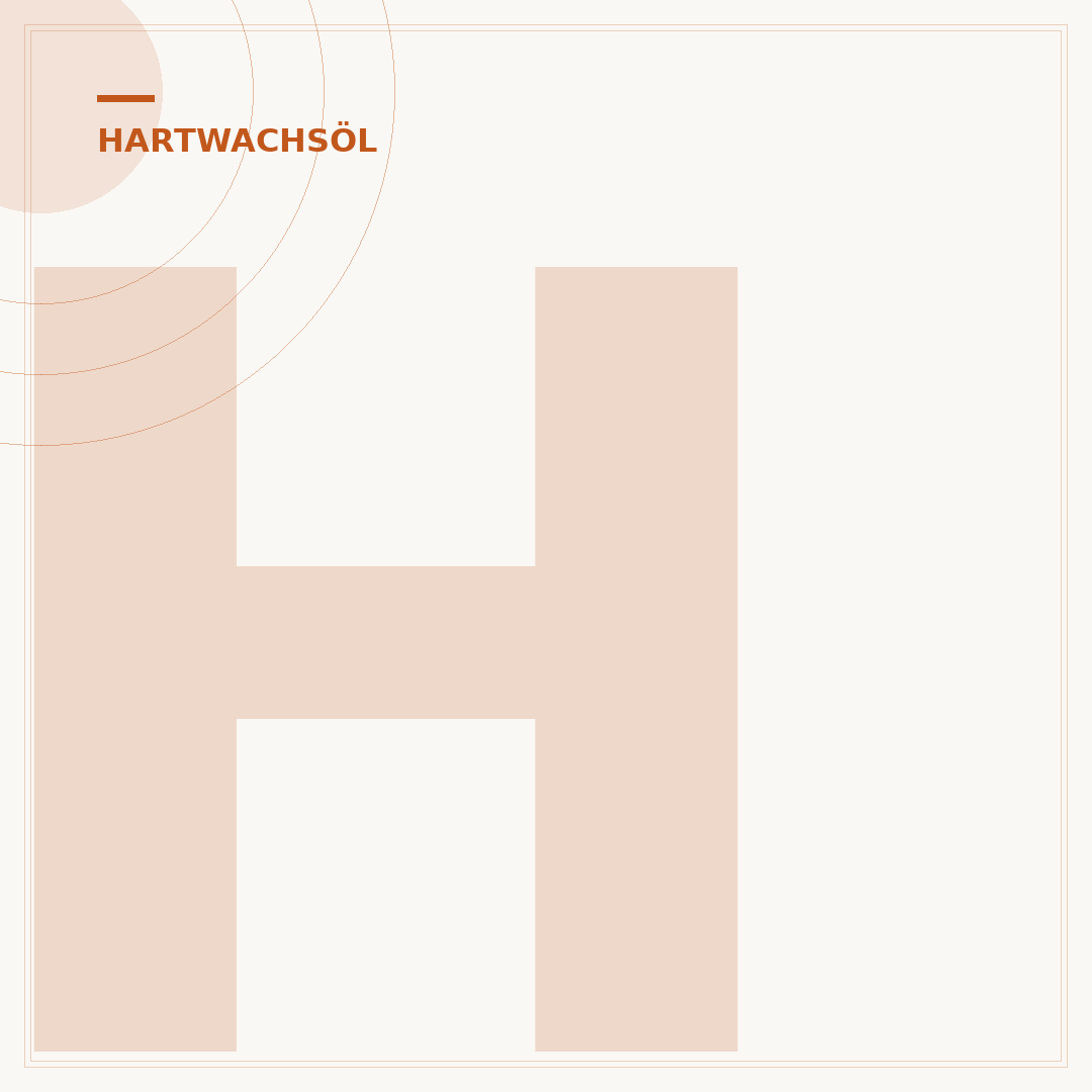 Hartwachsöl: Vorher und Nachher