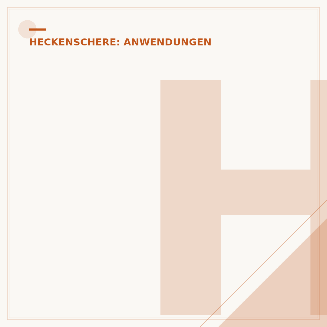 Heckenschere für Kirschlorbeer: Auswahl & Anwendung