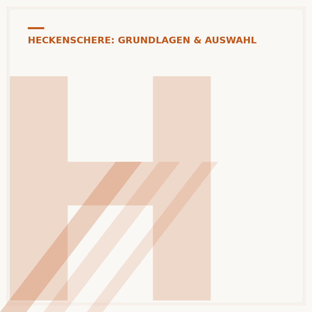 Heckenschere mit langem Schwert: Auswahl & Vergleich