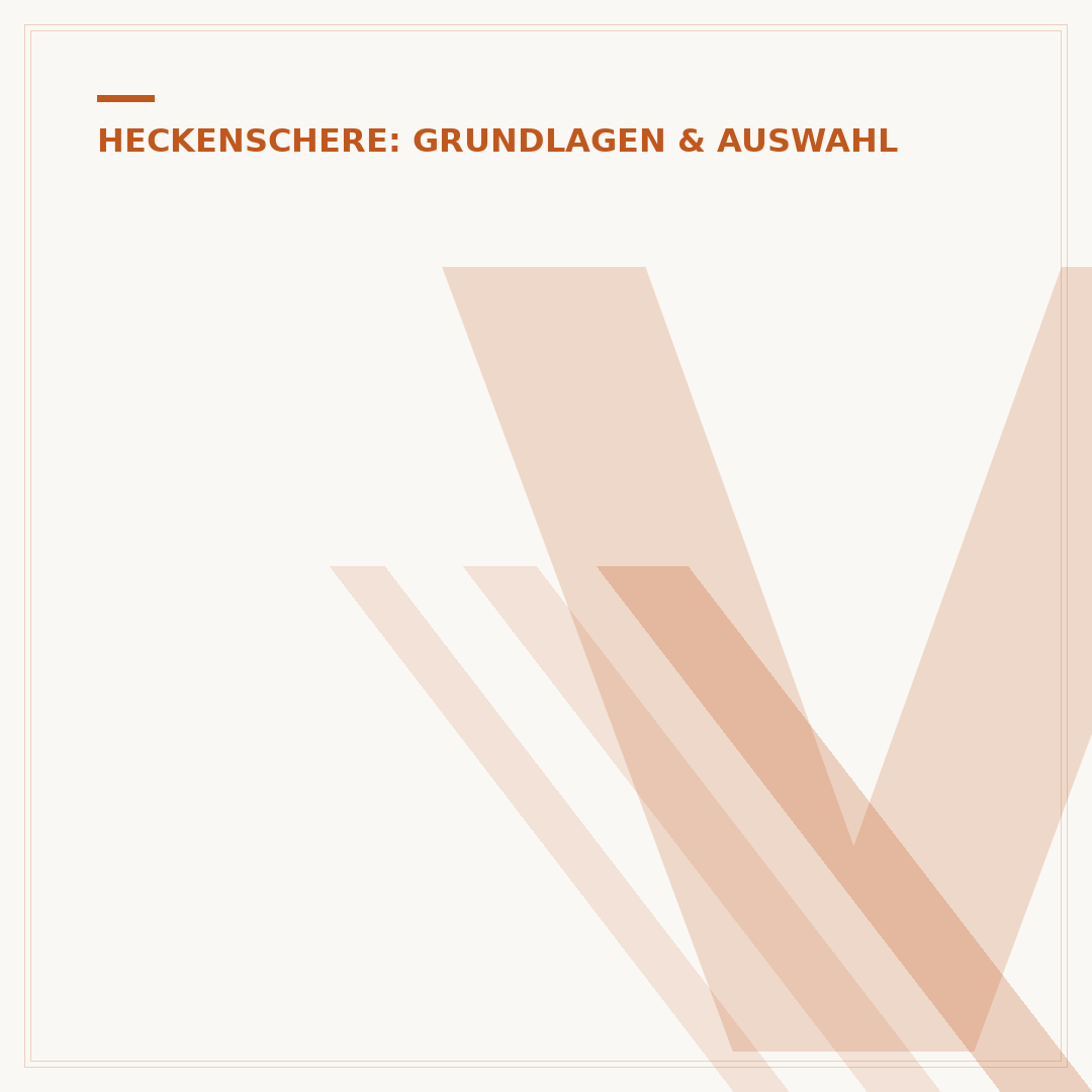 Verschlissenes Messergetriebe der Heckenschere