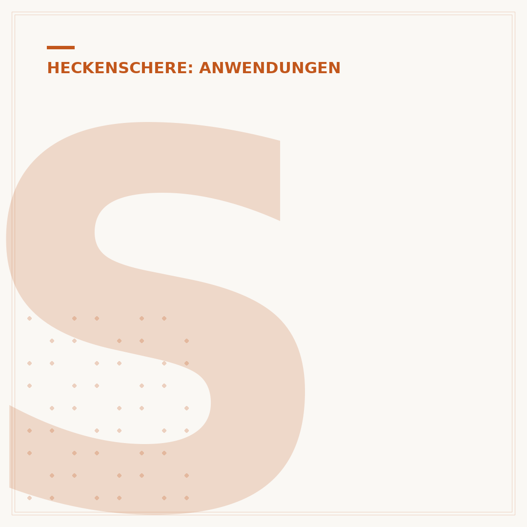Schärfgerät für Heckenscheren