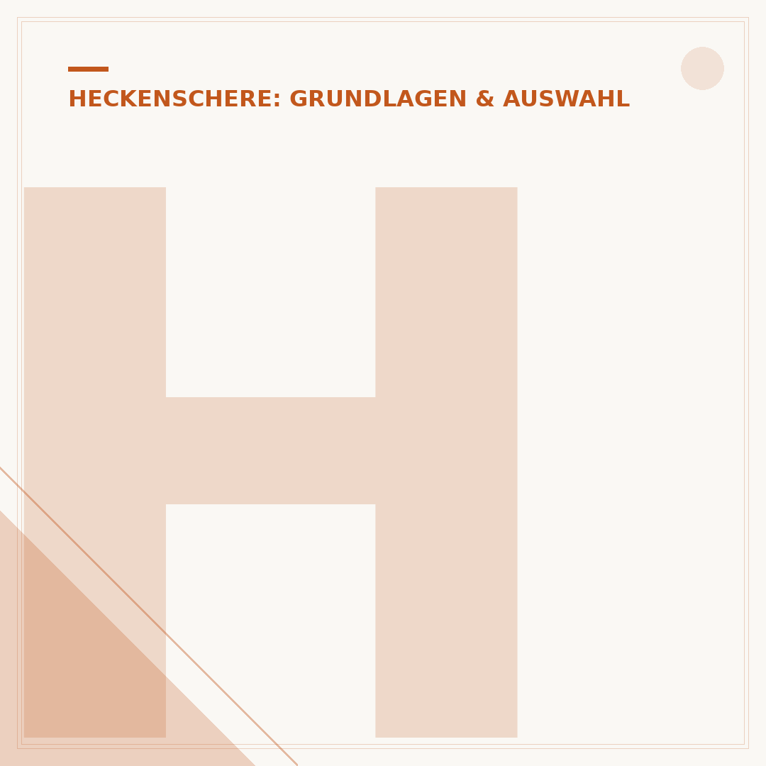 Heckenschere mit Strom