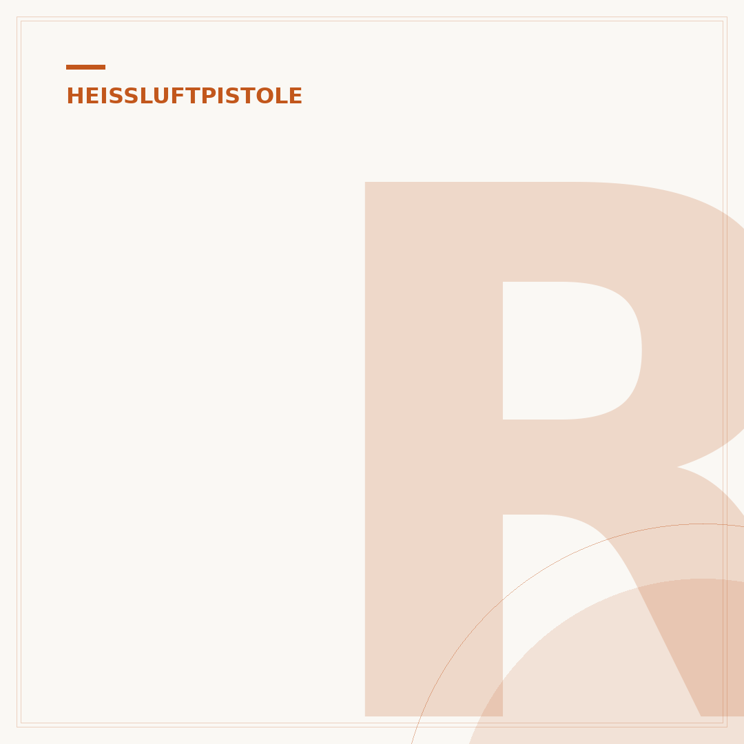 Reflektordüse und Düse der Heißluftpistole sitzen locker