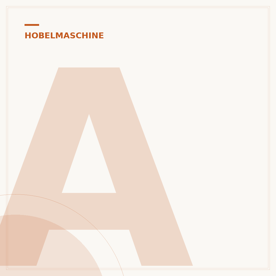 Absaugstutzen für die Staubabsaugung der Hobelmaschine