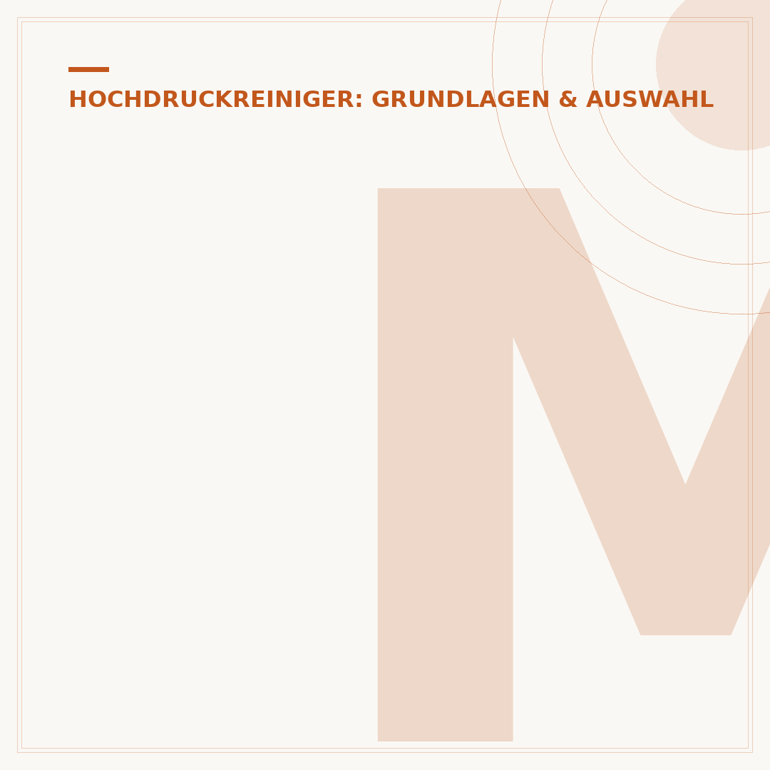 Motor des Hochdruckreinigers läuft ständig