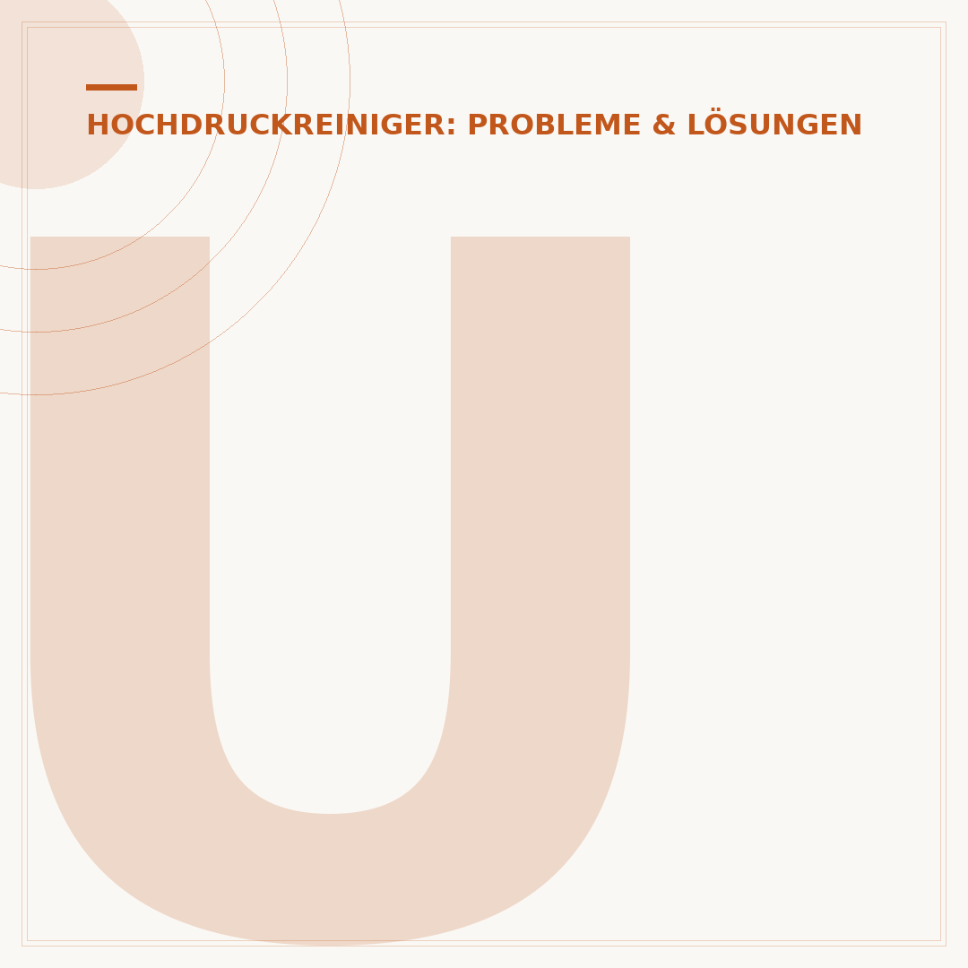 Undichte Hochdruckreiniger Pistole: Ursachen und Lösungen