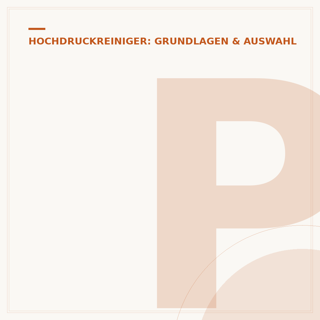 Pumpe des Hochdruckreinigers entlüften